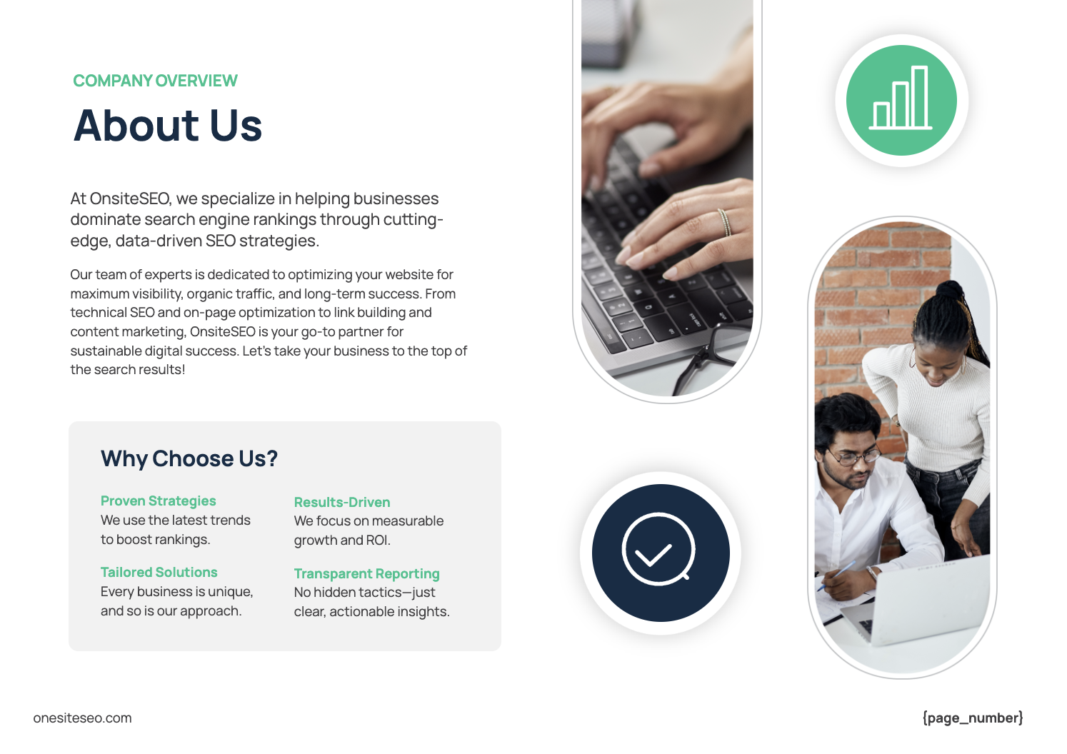 SEO Proposal Template